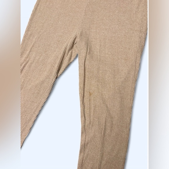 Fashion Nova Women’s Cream Ribbed Knit Pants Size XXL - Picture 9 of 9